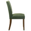 Chaise d'appoint de salle à manger rembourrée Conifer (ensemble de 2)-2042349364