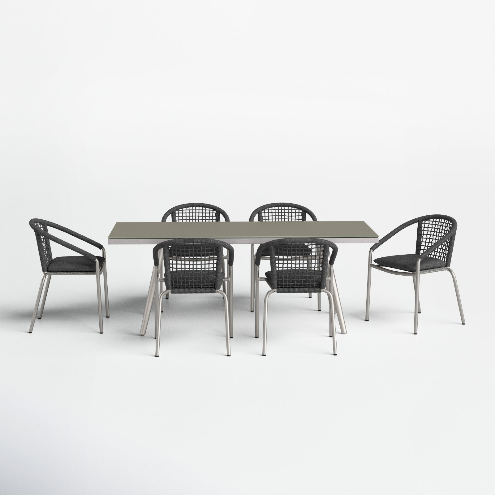 Sheaffer 81" Patio Dining Set