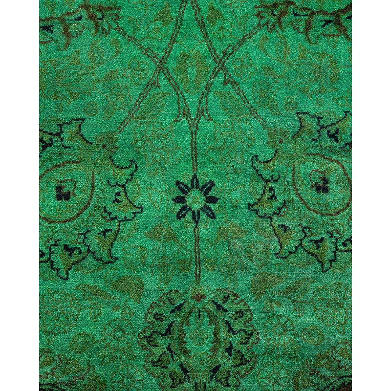 Fine Vibrance One-of-a-Kind 3' 2" X 5' 1" Hand Knotted Area Rug