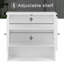 Armoire de salle de bain murale l 26 "x H 25" x p 8,5 "