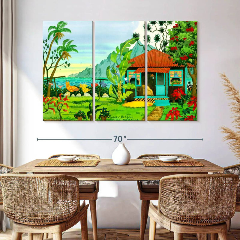 Gillard Island Getaway Home, H 42 po x l 65 po