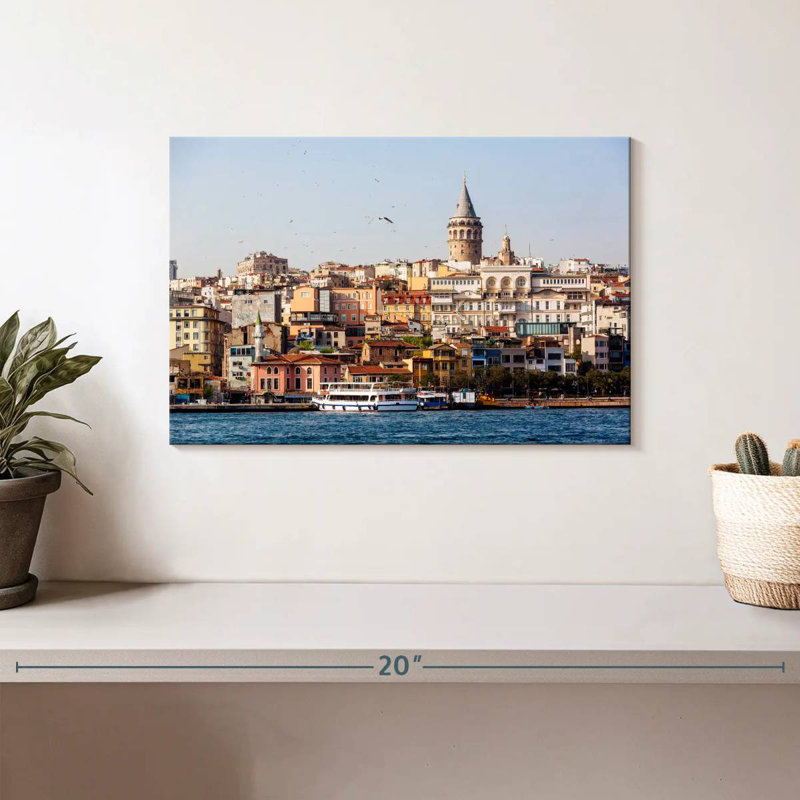 Keesha Skyline Of Bosphorous, 8" H x 12" W