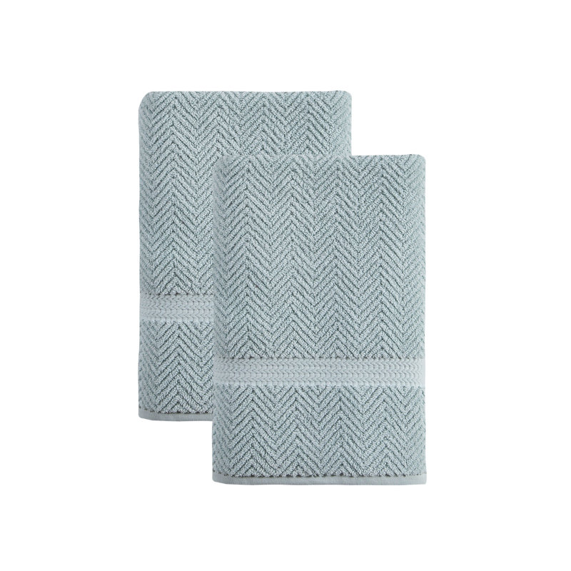 Vandewa Luxury Turkish Cotton Bath Sheet Set, Light Aqua, Bath Towel - 2 Pack