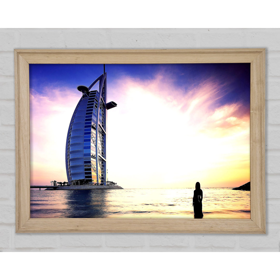 Burj Al Arab Dubai - Einzelne Bilderrahmen Kunstdrucke