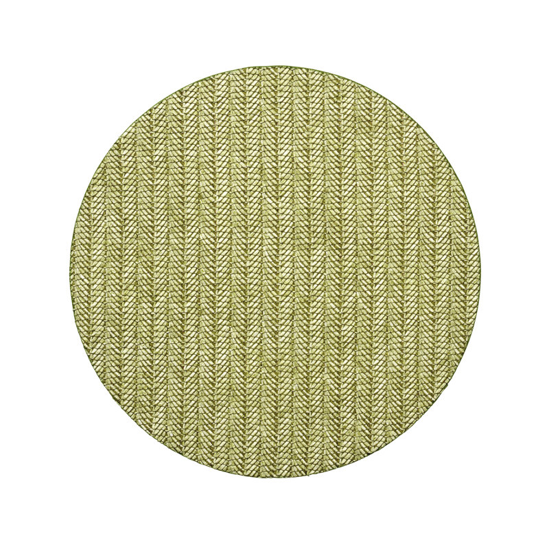 Chevron Placemat in Moss