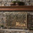 Elegant Iron Fireplace Partition, Overlapping Circle Pattern, Single Panel, Gold Protector, Single, Gold