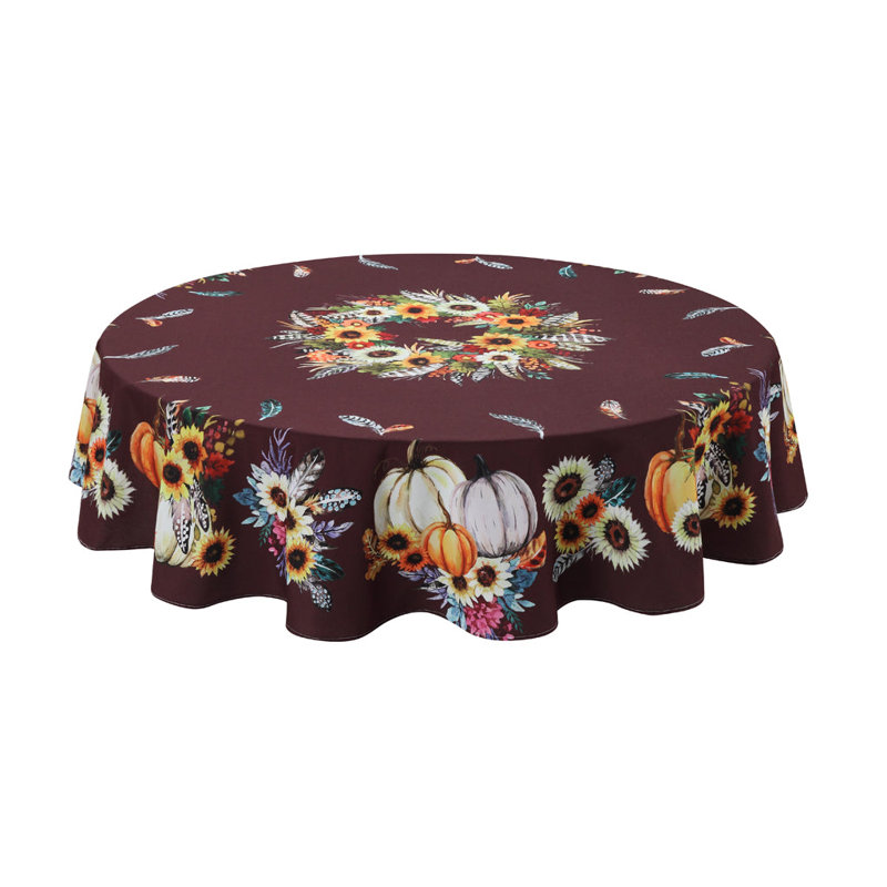 Fall Feathers Table Cloth