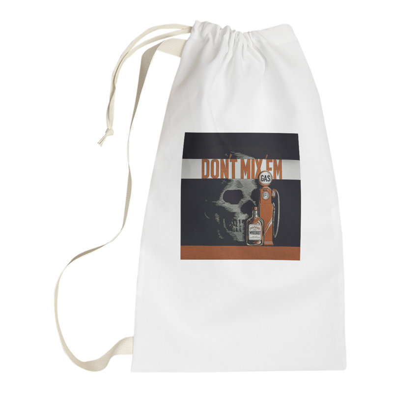 Sac à linge rétro anti-drunk, Petit (H 64 po x l 20 po x P 1,5 po)