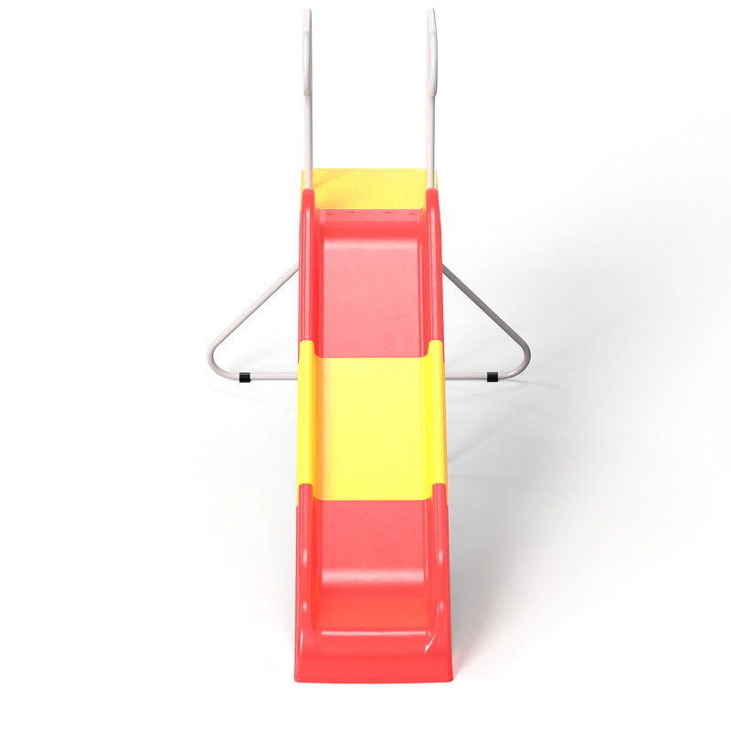 21 glissade d'escalade pour 3 à 8 ans «Blissful Time», glissade lisse de 76,4 po, marches coulissantes, intérieur extérieur, plaisir en plastique rouge,