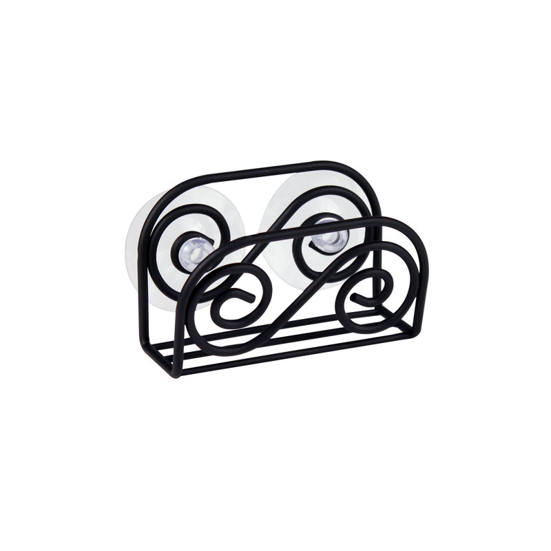Porte-éponge à volutes en acier