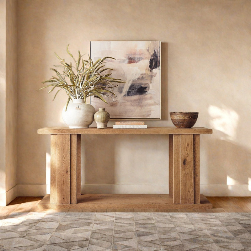 Console de style champêtre