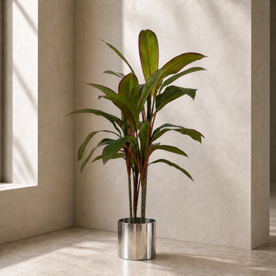 Artificial Realistic Palms Faux Moss Tree Plant