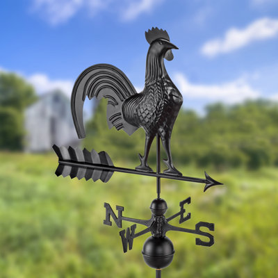 Shireka 40'' H Aluminum Weathervane