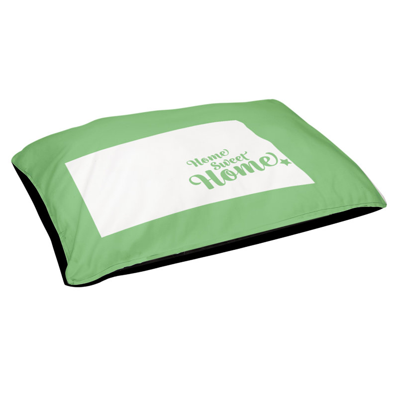 Coussin stylisé pour la maison Fargo, Moyen (L 30 po x l 40 po), Vert