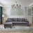 Calliandra Upholstered L-Shaped Sectional Left Hand Facing-97838767-77708094