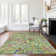 Malcom Washable Paisley Non-Slip Area Rug 