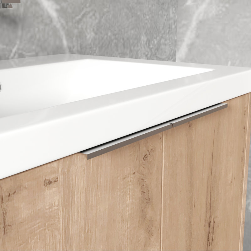 Meuble-lavabo élégant avec rangement abondant et design exquis