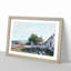 Saint Mammes Morning by Alfred Sisley - Picture Frame Painting-62786445-62786449