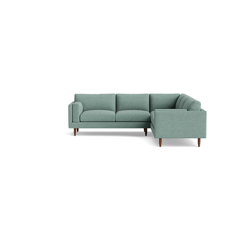 Skinny Fat Sectional, Right Hand Facing, Performance Weave - Spa