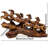 Resin Sculpture Eight Running Horses Statue