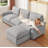 Cloud Couch Sectional For Living Room L Shaped Couch Modular Sectional Sofa Chenille Fabric For Apartment-1137532806