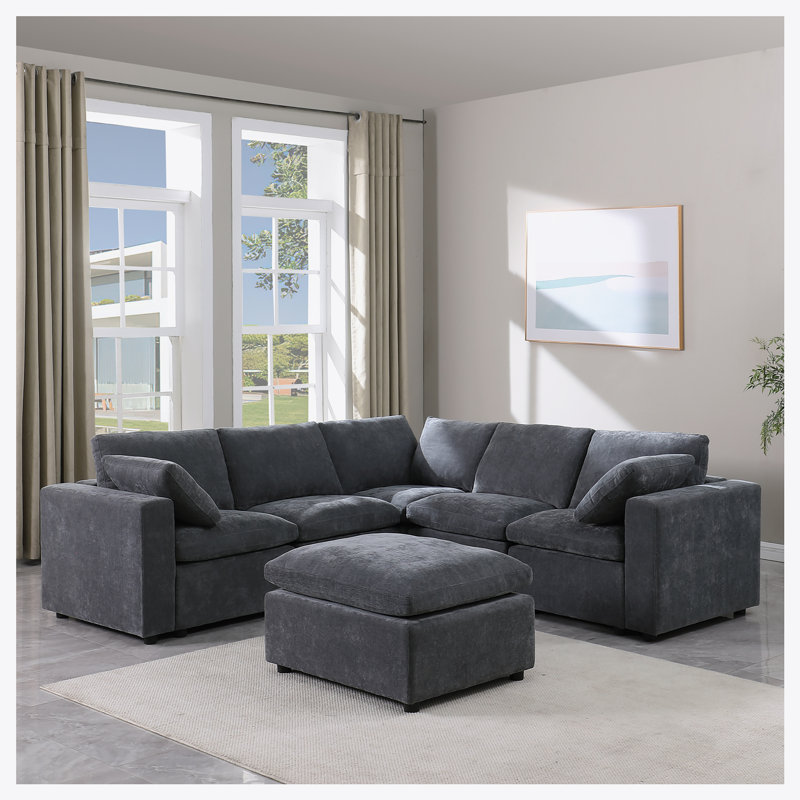 Canapé modulaire Tamita, Gris