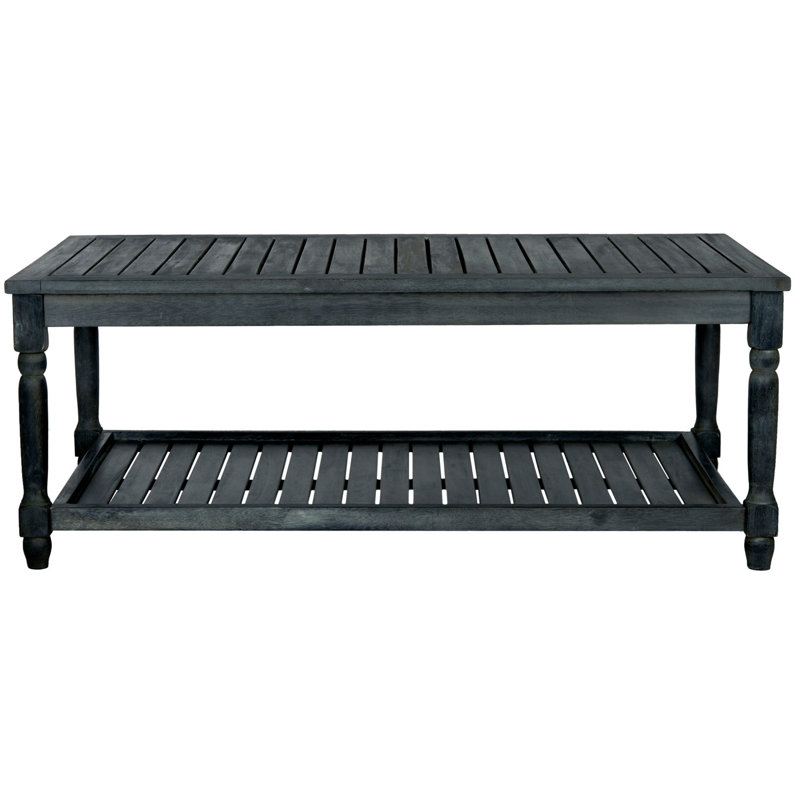 Table basse avec rangement Fuller, Gris ardoise foncé