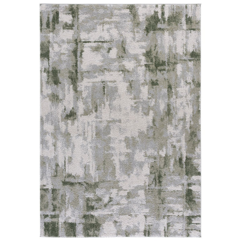 Wave Performance Abstract Indoor Rug, Rectangle 8' x 10'