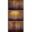 Nature, paysage, brun foncé, or, automne, pin, forêt, nature, nature, 3 pièces-100136536-100136537
