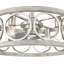 Ventilateur de plafond 22 po avec luminaire et télécommande portative Hunter Haven Fandelier-119236135-119236133