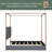 Wyndham Upholstered Canopy Bed-689103708-681049978
