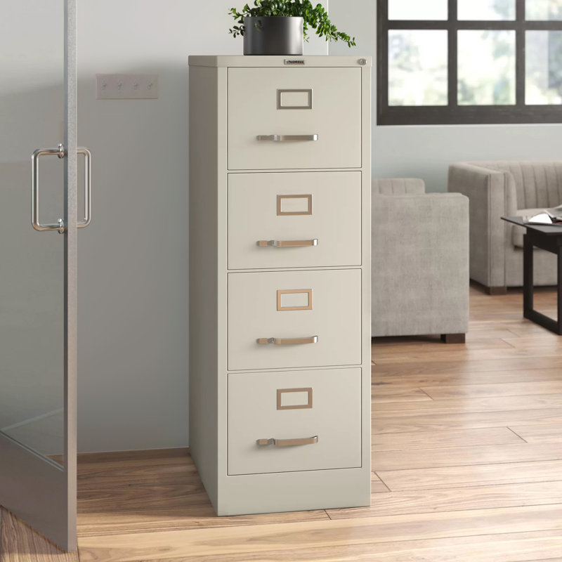 Pabel 18'' Wide 4 -Drawer Steel File Cabinet