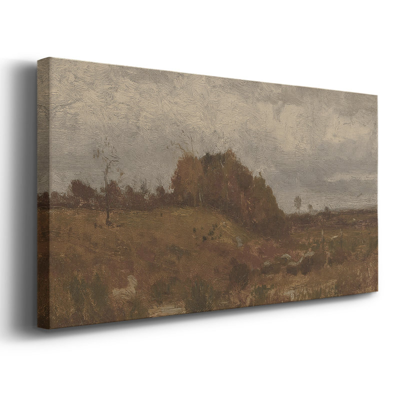 Série paysage - DCCLIX - Toile tendue avec châssis tendue, prête à être accrochée, H 25 po x l 49 po