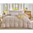 XINMIANFANG Striped Duvet Cover Set 100% Washed Cotton Linen Like Textured Bedding Set 3 Pcs Comforter Cover for All Seasons-120117795-120117793
