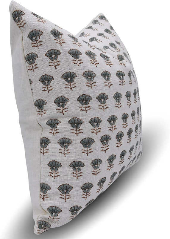 Linen Lumbar Indoor/Outdoor Pillow Cover, 14" x 20"
