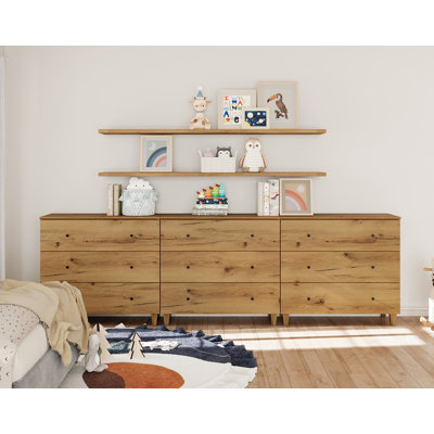 Kids Dresser With 9 Drawers For Children