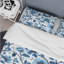 Ensemble de housse de couette transitionnel Blue Silver Floral Gardens I-109149621