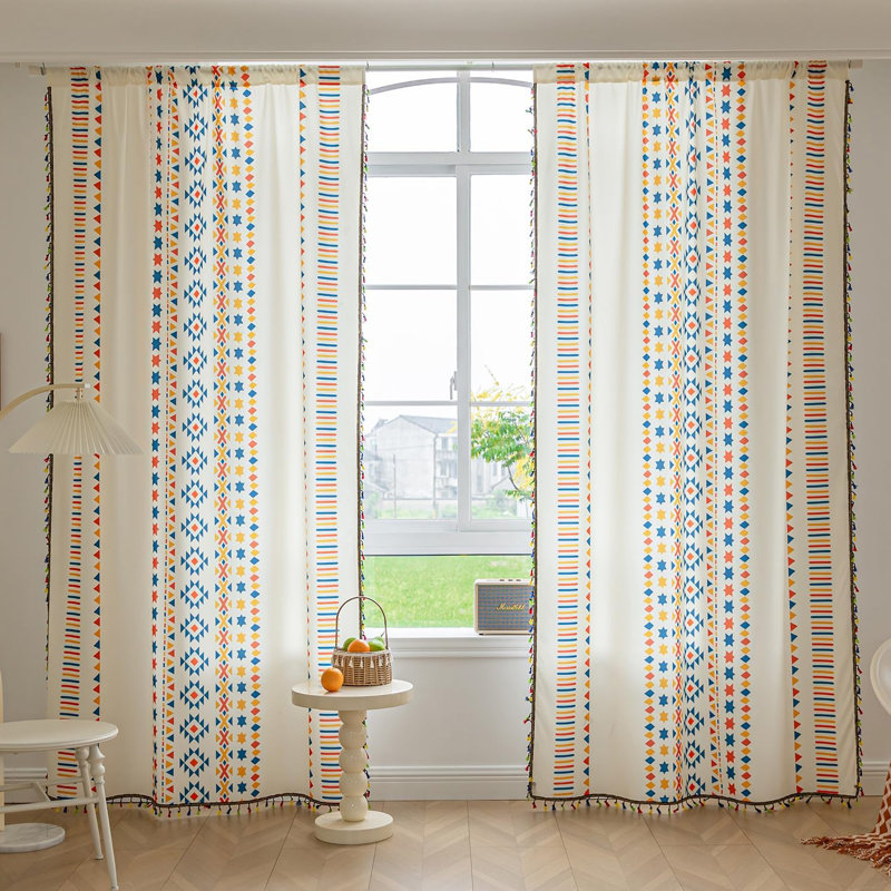 Curtain Panel Pair, 132.08cm Width  x 160.02cm Drop