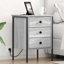 Bedside Cabinets With Drawer 2 Pcs 42 X 41 X 61 Cm-1701407098