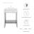 Modway Gridiron 24" Bathroom Vanity-82353100