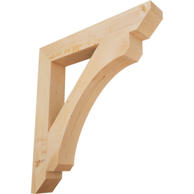Support en bois / corbeau H 5,5 po x l 40 po BKTLEC06