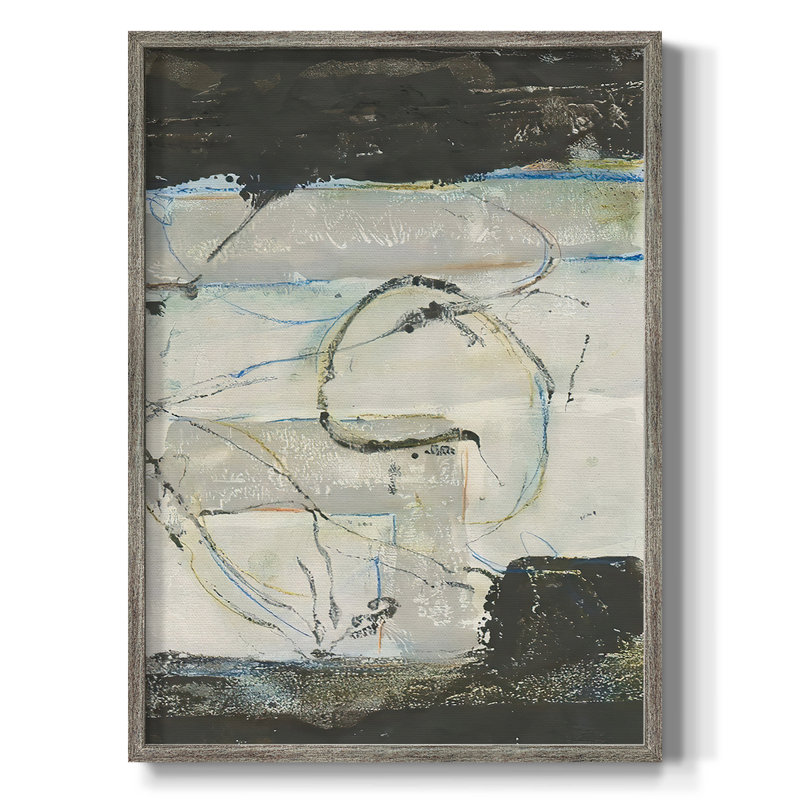 Continuing Energy I Framed Print - Solid Wood, 11" H x 9" W