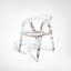 Crystal Waterfall Patio Chair