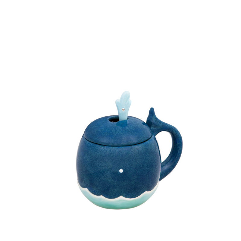 Grande tasse à café baleine