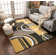 Ruby Abstract Synthetic Area Rug