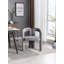 Ensemble confortable de chaises d'appoint rembourrées en velours pour divers espaces-1672024913