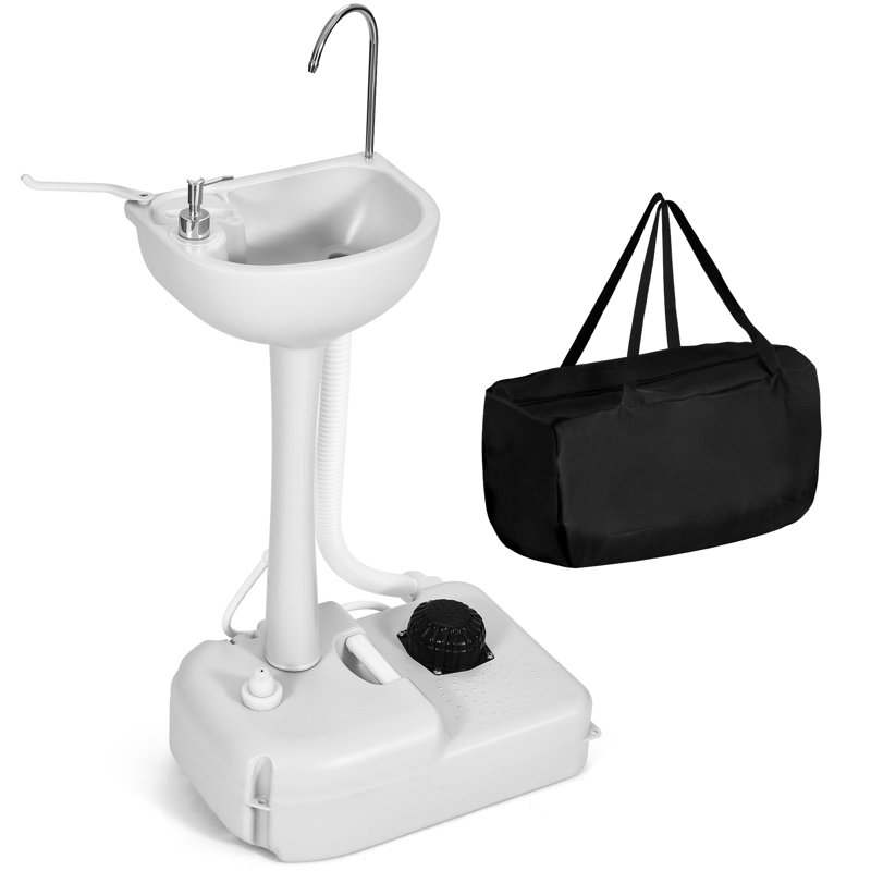 Station de lavage des mains portable avec robinet 13 "L x 12,6" l