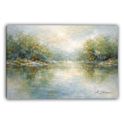 Art mural sur toile Pondside Light