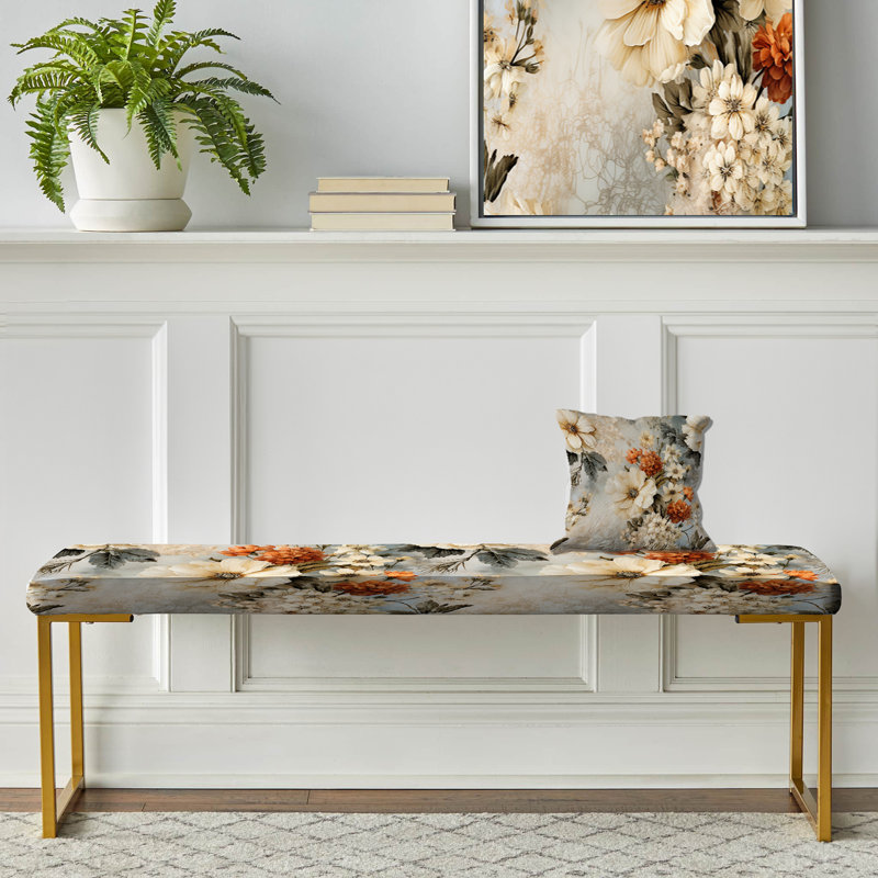Banc victorien rustique en dentelle rustique