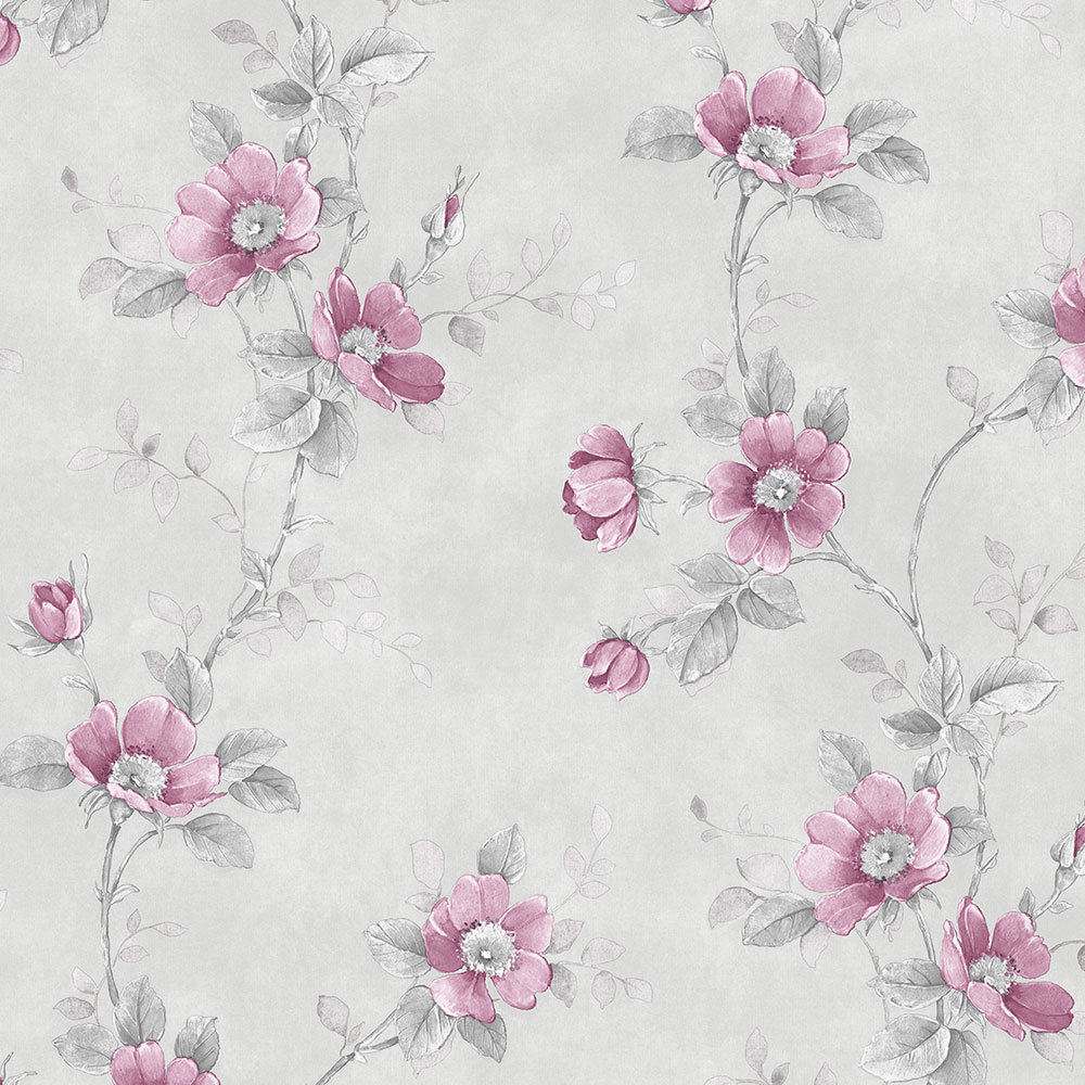 La Vergne Poppies 32.7' L x 20.5" W Wallpaper Roll Lark Manor™ 